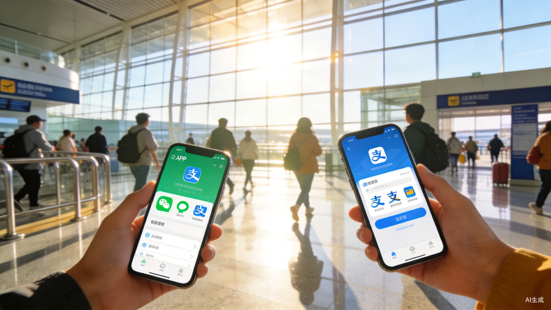 建议为入境游客提供集成国内APP的国产手机